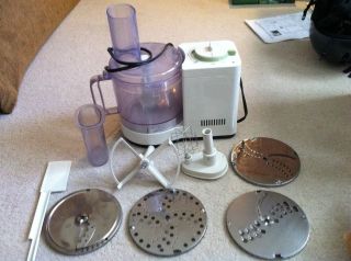VINTAGE Braun Model 4261 Food Processor with all attachments