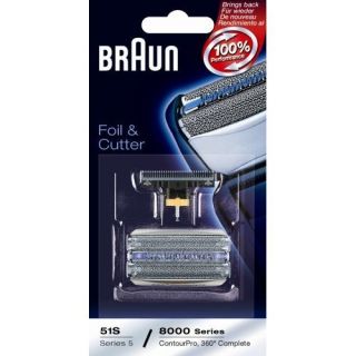 Braun 8975 Replacement Foil and Cutter Set 8000FC 51S