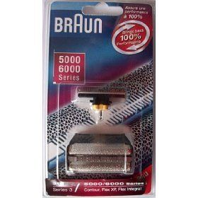 Braun 5000 6000 Contour Series Flex XP Flex Integral Foil Cutter Block 