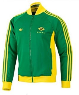 Adidas Brazil Brasil Track Jacket Top Soccer Shirt