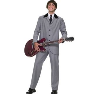 British Invasion Beatles Adult Standard Costume New
