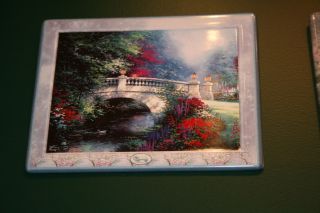 Thomas Kinkade Broadwater Bridge Limited Edition Plate