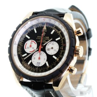 Authentic Breitling Chrono Matic 49 Rose Gold Limited Edition 500 Men 
