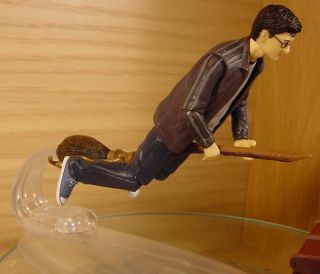 Harry Potter Deluxe with Broom Poseable Action Figure