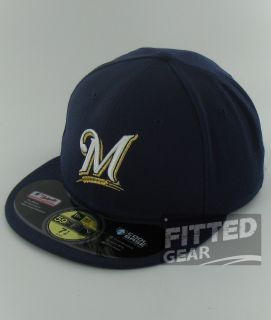 Milwaukee Brewers Game New Era Authentic On Field 59FIFTY Cap