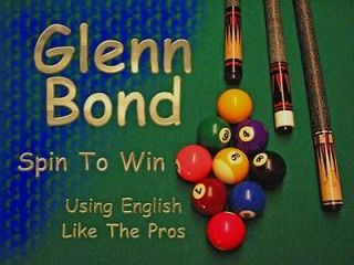 Pool Billiards Video Spin To Win Using English Like The Pros DVD