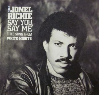 Lionel Richie 7 Vinyl P s Say You Say Me Motown ZB 40421 UK VG EX 