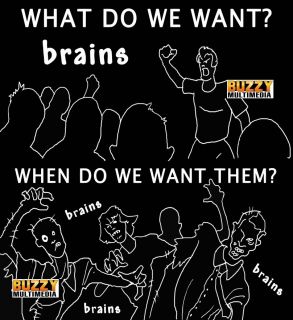 Zombie Shirts We Want Brains Funny T Shirts Funny Horror Tees Brains 