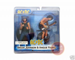 AC DC Angus Young Brian Johnson Figurine Figure ACDC 7