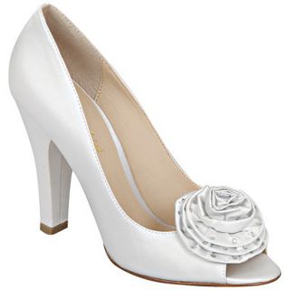 Brianna Leigh Penelope Womens Bridal Heels Pumps Shoes Is