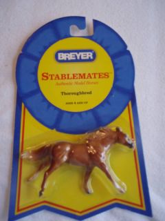 Breyer Stablemates G2 Thoroughbred Chestnut Horse NIP