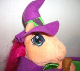 My Little Pony Witch Halloween Basket Plush Pink Purple