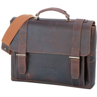 Brown Leather Cambridge Briefcase, Vintage Laptop Shoulder Retro 