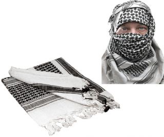 military shemagh tactical desert scarf black white from australia time