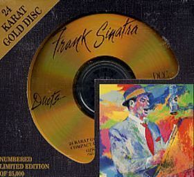Frank Sinatra Duets DCC Compact Classics 24 KT Gold Disc CD with 