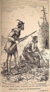 1876 Antique Old West Indian War Horrors Frontier Pioneer Life Daniel 