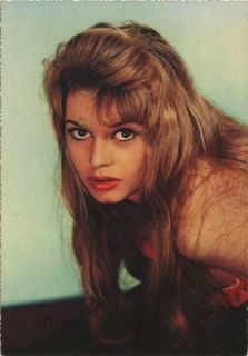 Brigitte Bardot Photo Sam Levin Postcard
