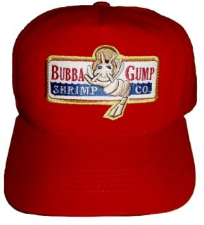 Forrest Gump Replica Shrimp Embroidered Cap Bubba Hat