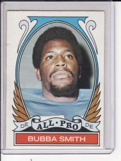 1972 TOPPS BUBBA SMITH HIGH CARD 278