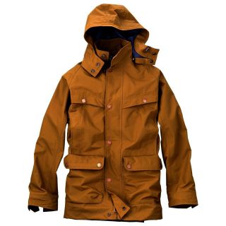   Tan Timberland Mens Earthkeepers Broadview Waterproof Jacket Style M