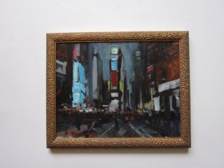 KYLE BUCKLAND AMERICAN IMPRESSIONISM PAINTING PLEIN AIR CITYSCAPE 