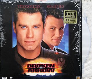 Broken Arrow THX Laserdisc AC 3 WS John Travolta Like New