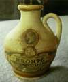 Vintage Miniature Bronte Yorkshire Liqueur Crock Jar Bottle