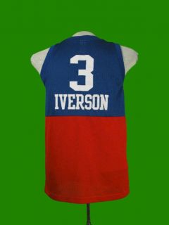   Sixers 76ers Allen Iverson Throwback Jersey Sewn Nike Youth L