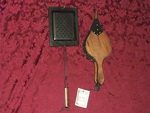 FIREPLACE TOOLS LOT ZEPHYR BELLOW &BROMWELL POPCORN POPPER brand new 