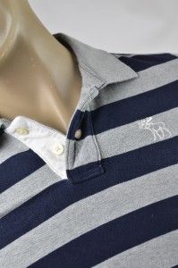 Mens Abercrombie A F Bartlett Ridge Polo T Shirt Tops Size L Muscle 