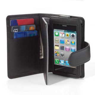 brookstone phone folio wallet case fits in your pocket or purse 