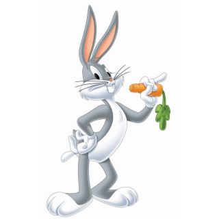 New Giant Bugs Bunny Wall Decals Looney Tunes Rabbit Stickers Kids 