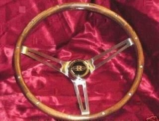 BUICK RIVIERA WOOD STEERING WHEEL WITH HORN BUTTON 1963 1993