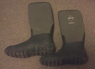 Mens Womens Muck Boots EDGEWATER Hi Cut size 9 10 BARELY USED
