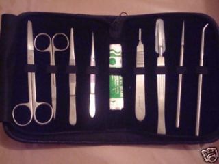 lot of 3 sets dissecting medical kit set of 9