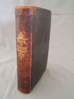Antique 1904 Book of Mormon Old LDS Book