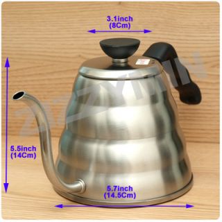 Hario Buono VKB 120 Coffee Kettle 40oz 1 2L Stainless Steel Hand Drip 