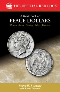 Guide Book of Peace Dollars Red Book by Burdette