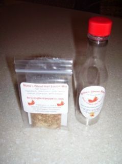 Hottest BBQ Bruces Make Your Own Bhut Jolokia Hot Sauce Kit Ghost 