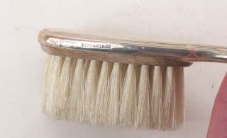   Co Wood Sterling Silver Baby Hair Brush Made in UK 15003