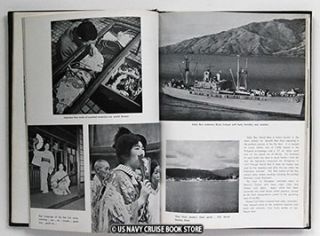 USS Bryce Canyon Ad 36 Westpac Cruise Book 1957 1958