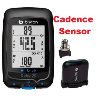 New Bryton Rider 20c GPS Bike Cycling Computer Odometer Cadence Sensor 