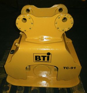 BTI TC 91 COMPACTOR, BACKHOE, EXCAVATOR, DITCHING, TRENCHING 