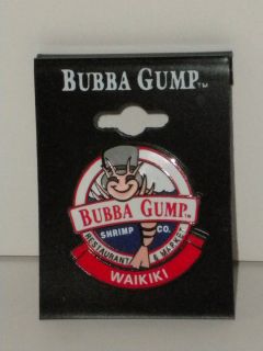 Bubba Gump Shrimp Co Restaurant Market Waikiki Pin