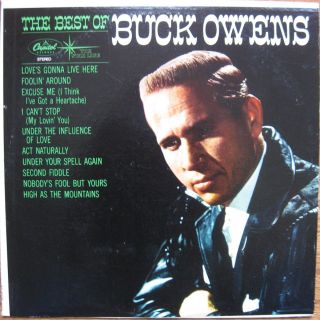 Buck Owens The Best of Buck Owens EX OOP Vinyl LP 