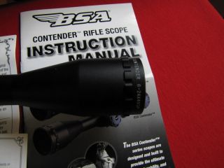 BSA Optics Contender CO624X40SP Rifle Scope