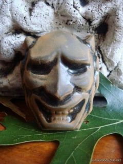 Halloween Mummy Devil Skull Primitive Ornaments Blackened Beeswax 