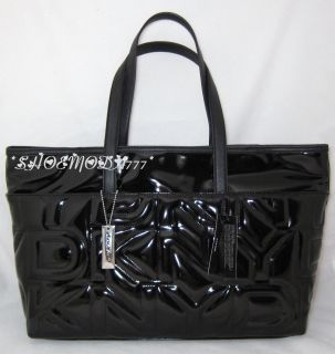 DKNY Quilted Logo Business Travel Bag Tote Purse Sac