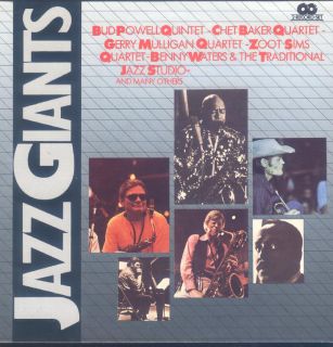 Various Bud Powell Chet Baker Gerry Mulligan Zoot Sims Jazz Giants 2LP 