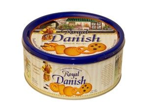 Royal Danisa Butter Cookies in Air Tight Tin 2x16oz